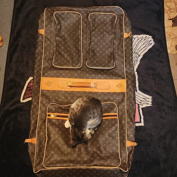 Vintage 1980's Louis Vuitton hanging traveling bag - Picture 5 of 5